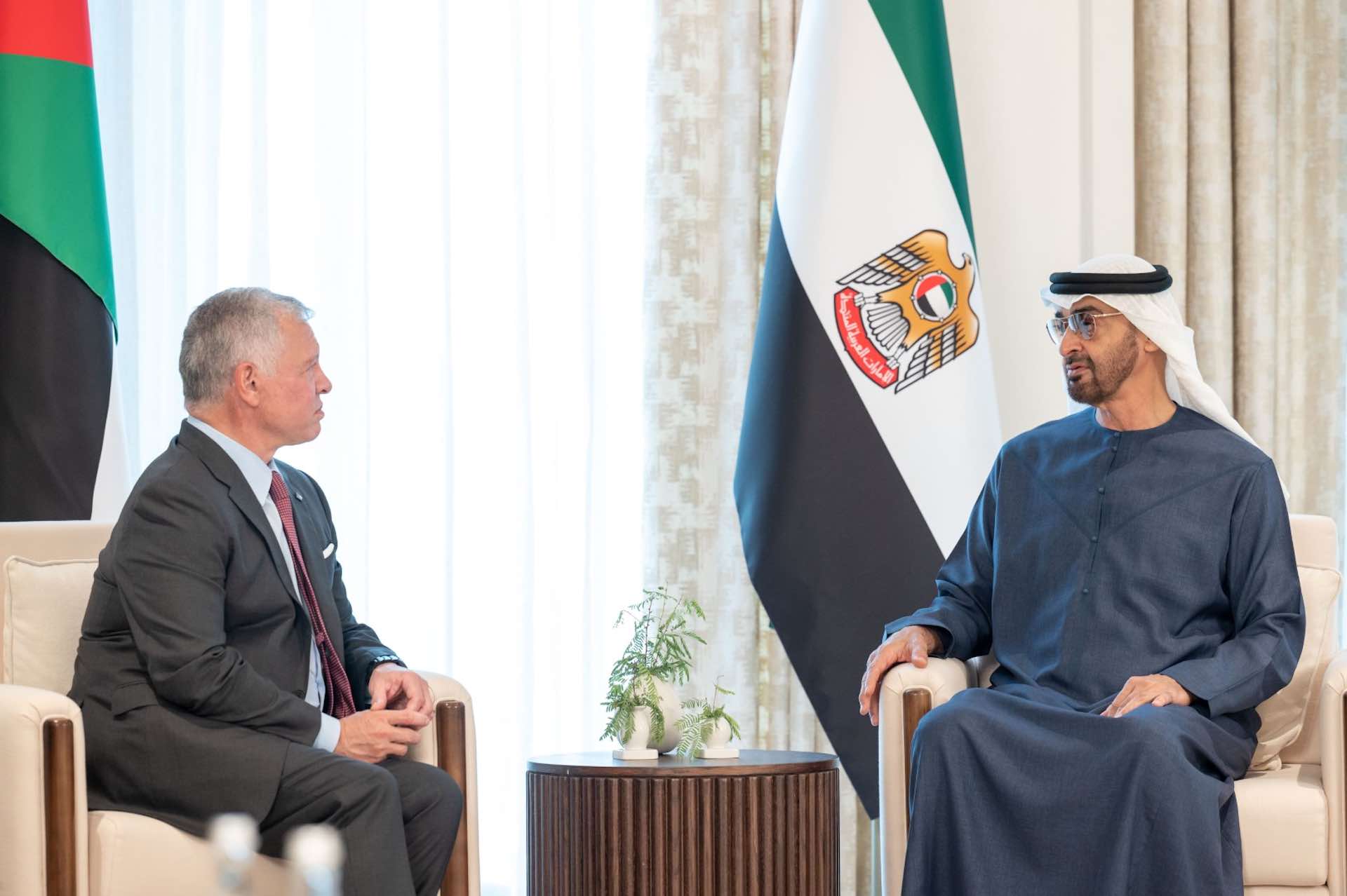 Sheikh Mohamed, King Abdullah discuss cooperation and joint action